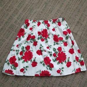 Size 6 Floral Skirt